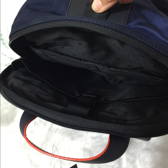 NWT Michael Kors Kent Sports Navy Blue Backpack - Picture 13 of 15